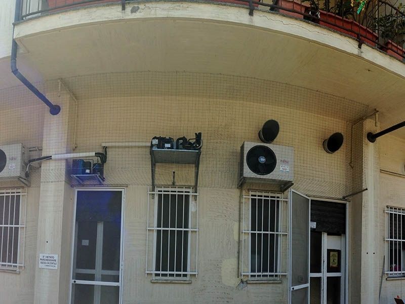 installazione reti anti volatili