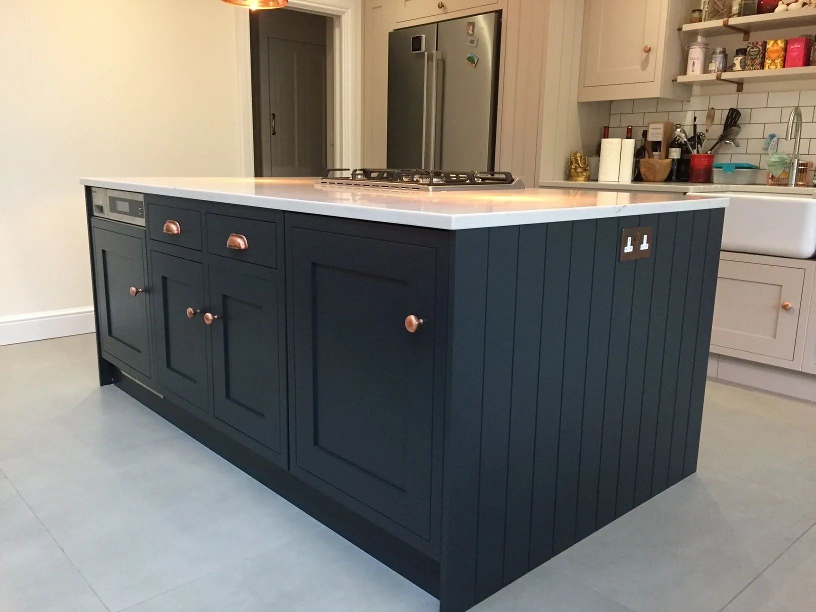 Modern kitchen with an island