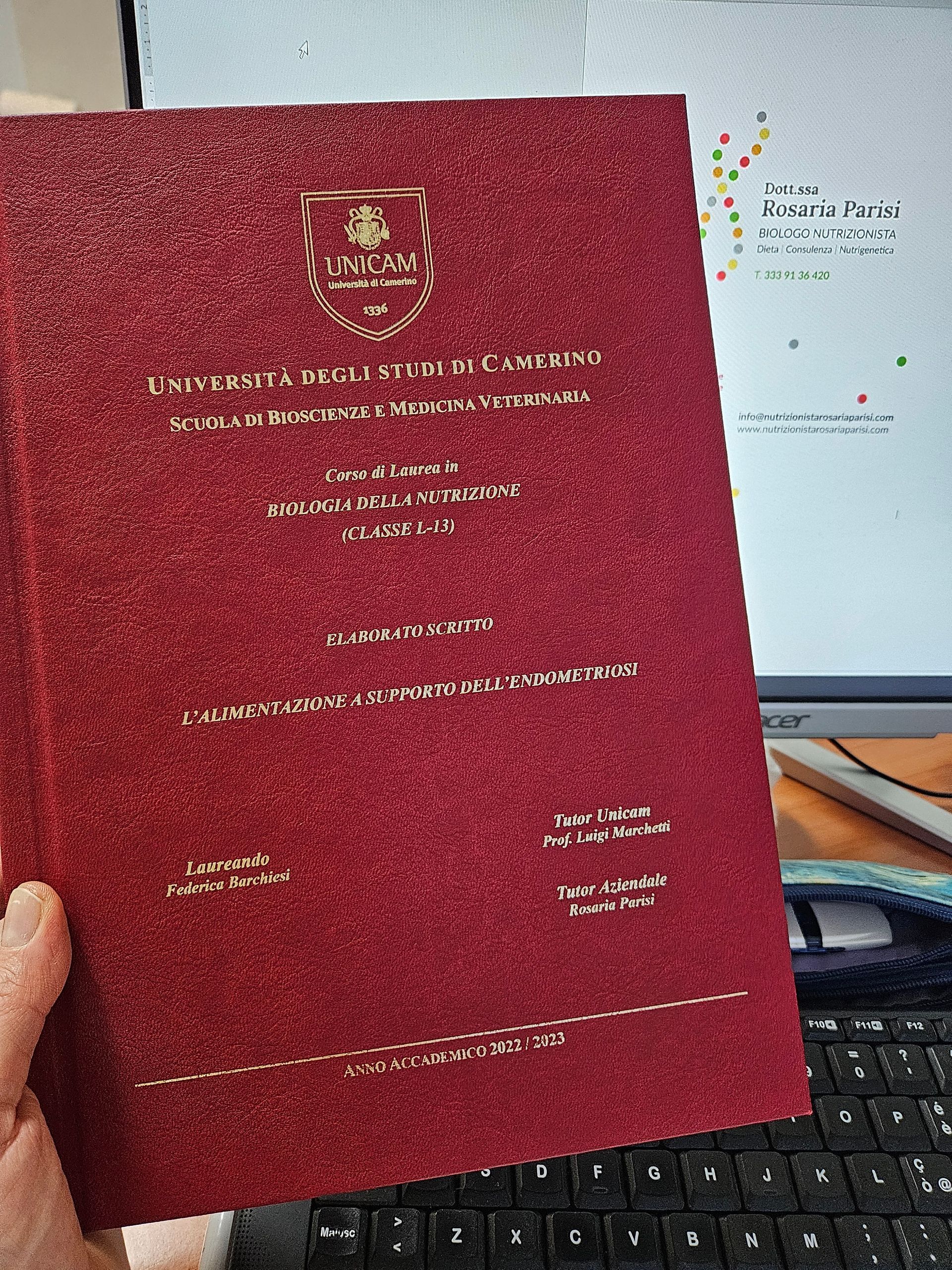 Tesi Laurea Alimentazione e Endometriosi