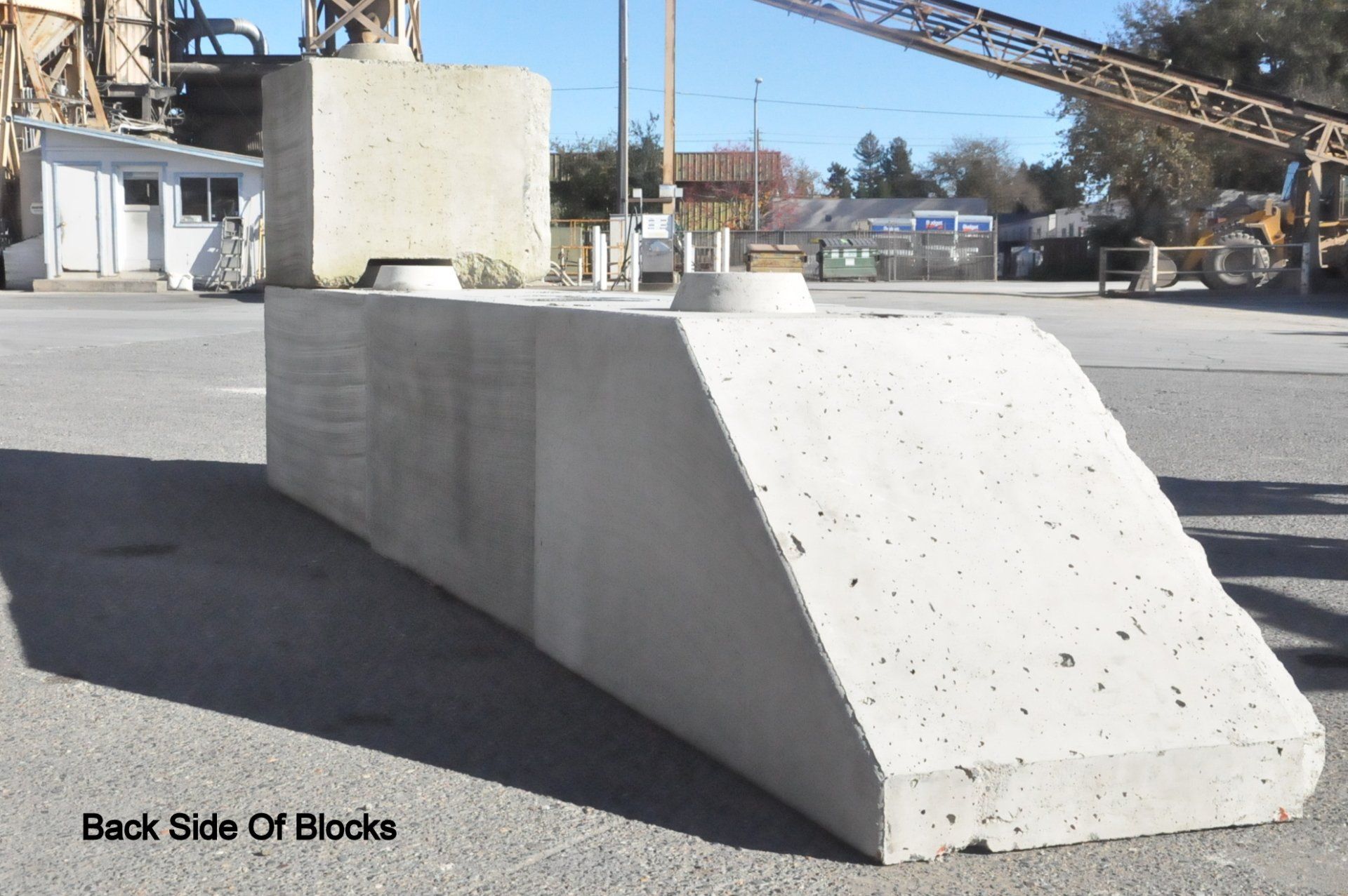Back Side of Block — Santa Rosa, CA — Superior Supplies Inc. Ready Mix Concrete