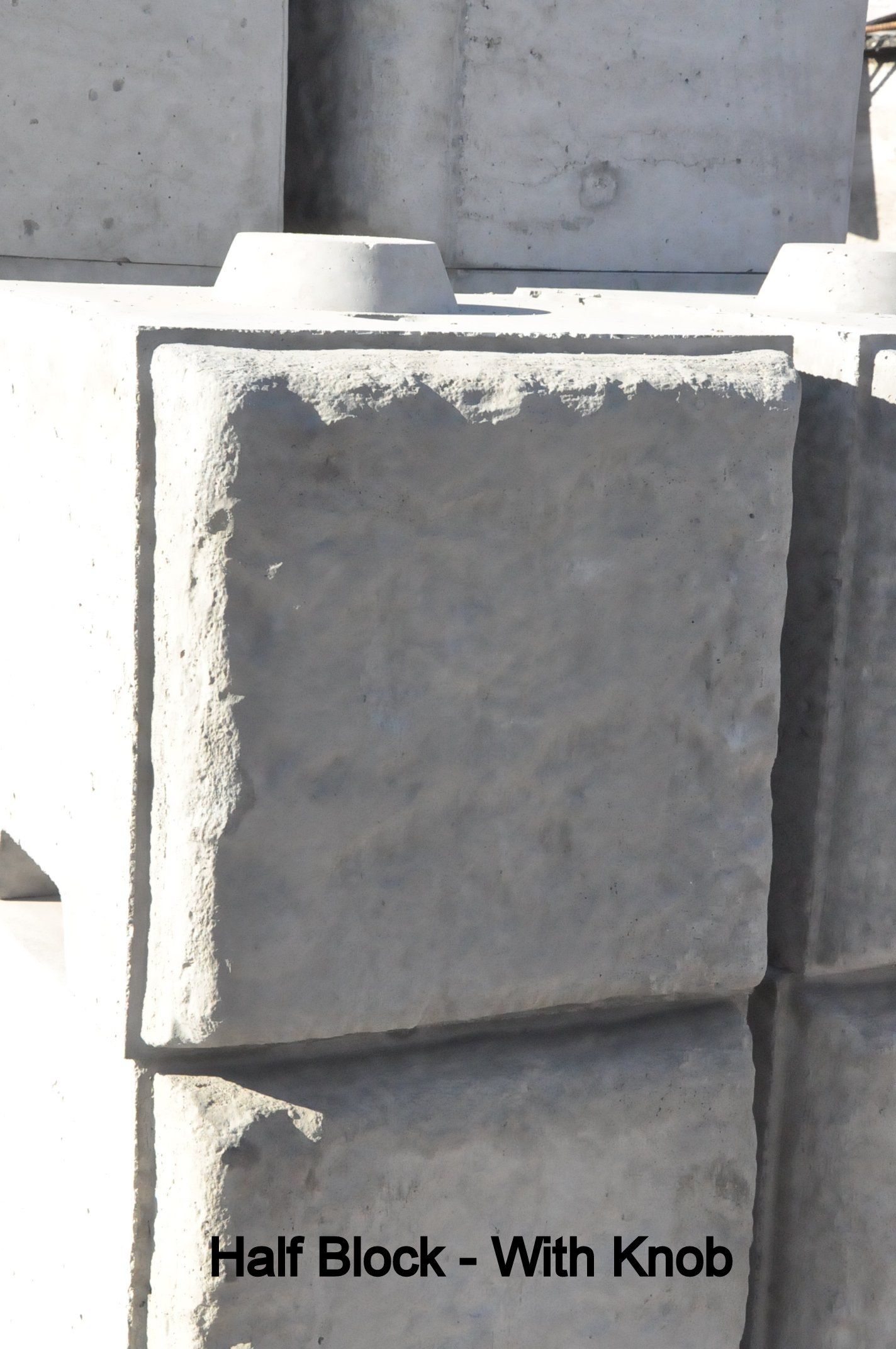 Half Block — Santa Rosa, CA — Superior Supplies Inc. Ready Mix Concrete