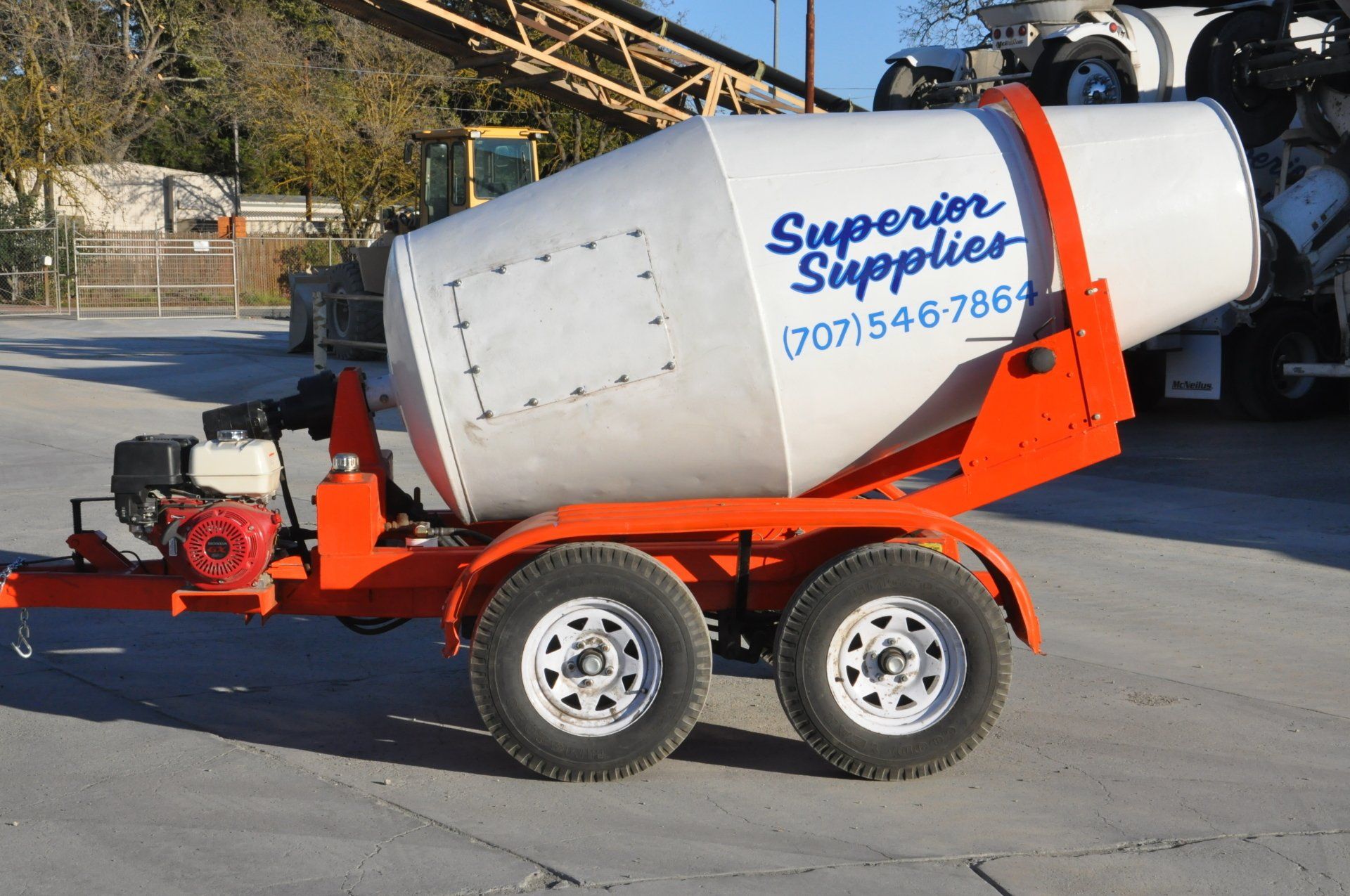 Concrete Mixer — Santa Rosa, CA — Superior Supplies Inc. Ready Mix Concrete