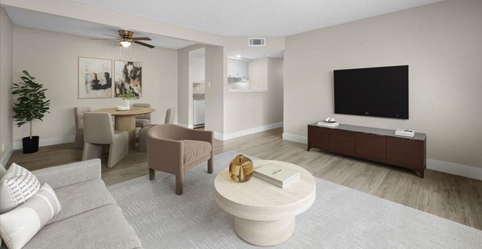 Full-size washer and dryer included in every Sherwood Forest apartment