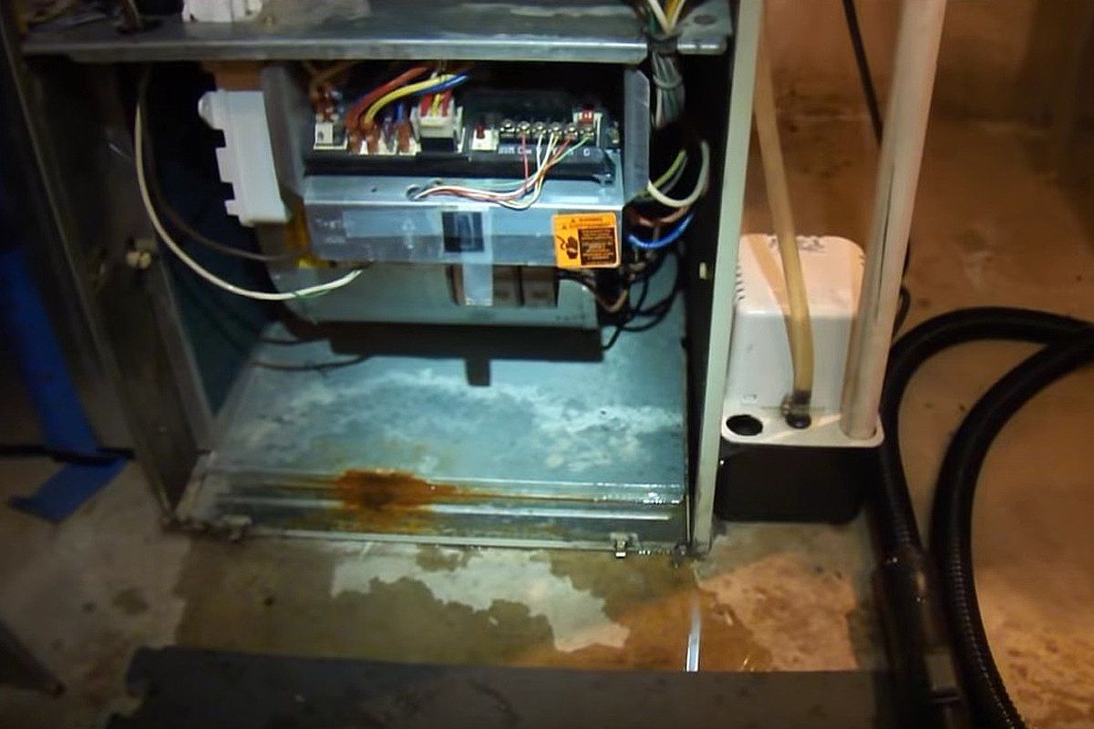 What causes furnace leaks and are they dangerous?