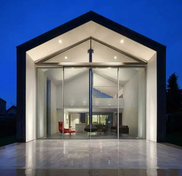 Interior view of a living room
