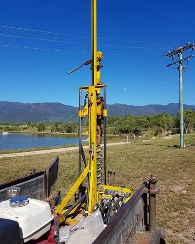 Drilling Machine 2 — Geotechnical  Investigation in Rosslea, QLD