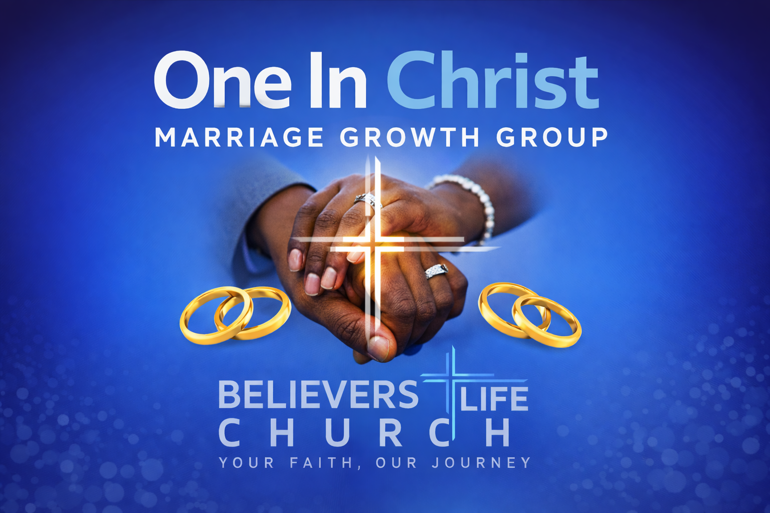 One In Christ Gathering Friday, June 13  Join us for an encouraging evening designed to strengthen and enrich marriages through connection, conversation, and biblical encouragement. Couples are invited to come grow, fellowship, and move forward together in Christ.  Click below to register and reserve your spot.