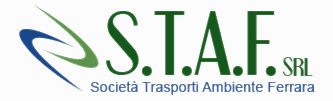 Logo STAF srl - trasporto rifiuti speciali ferrara