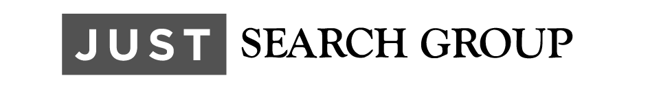 A red and white logo that says just legal