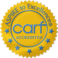 Carf Accredited Badge