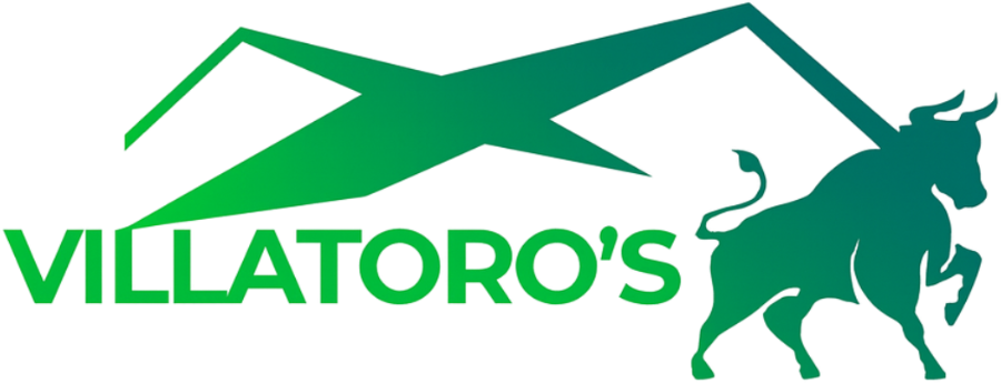 Green logo with text