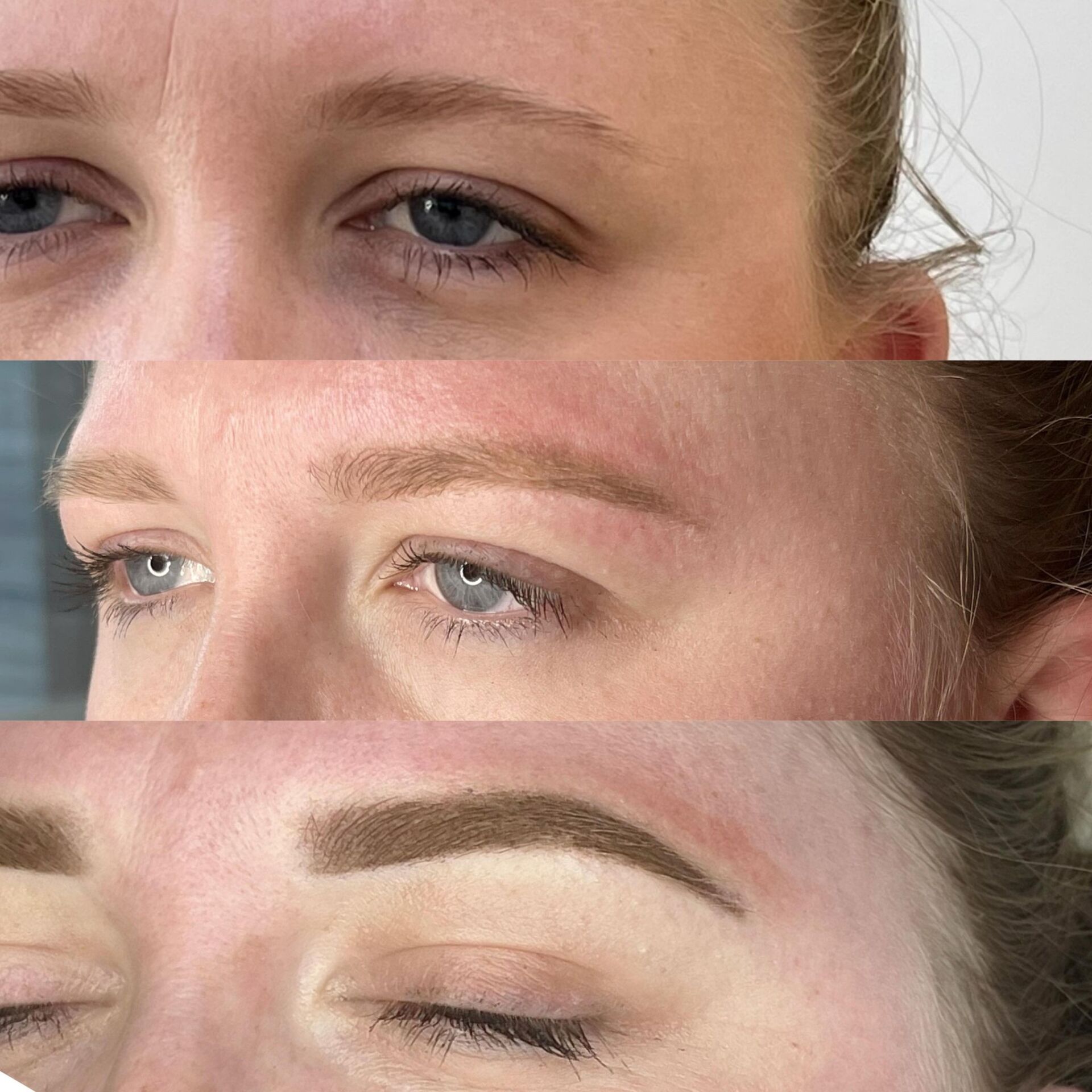 ombre eyebrows in Falmouth Cornwall
