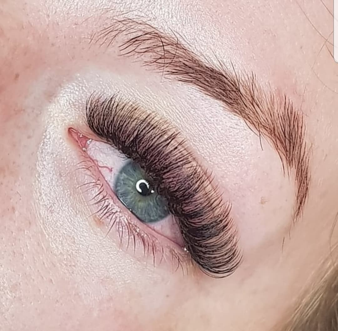 Russian volume eyelash extensions Falmouth, Cornwall