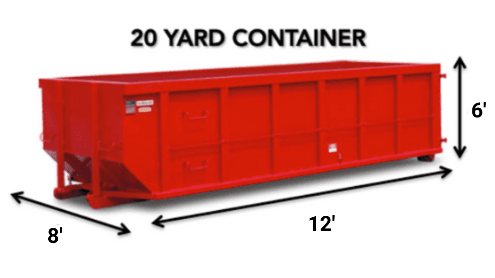 S & W Services 20 yd Dumpster