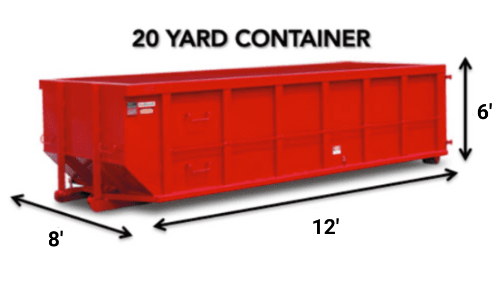 S & W Services 20 yd dumpster