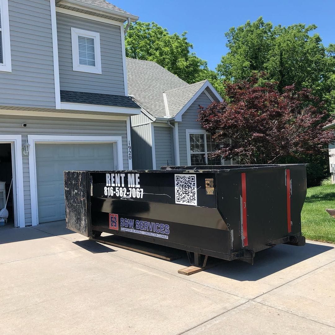 S & W Services Dumpster