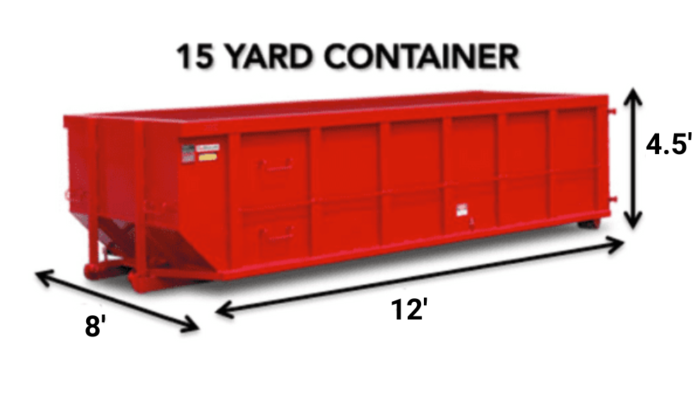 S & W Services 15 yd dumpster