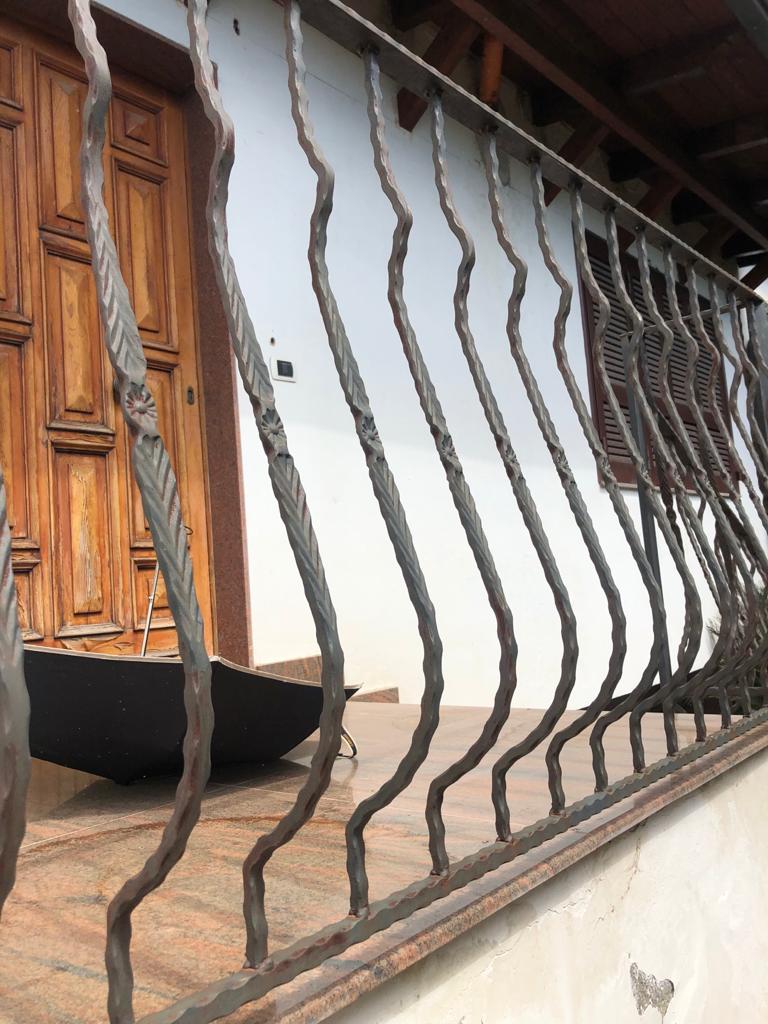 ringhiera per il balcone