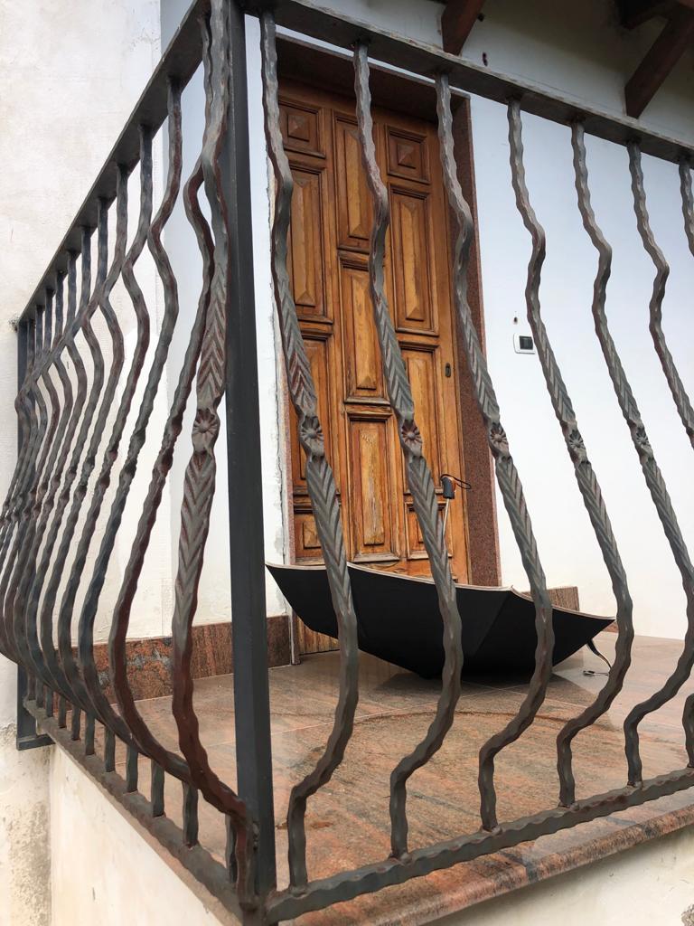 ringhiera in ferro battuto