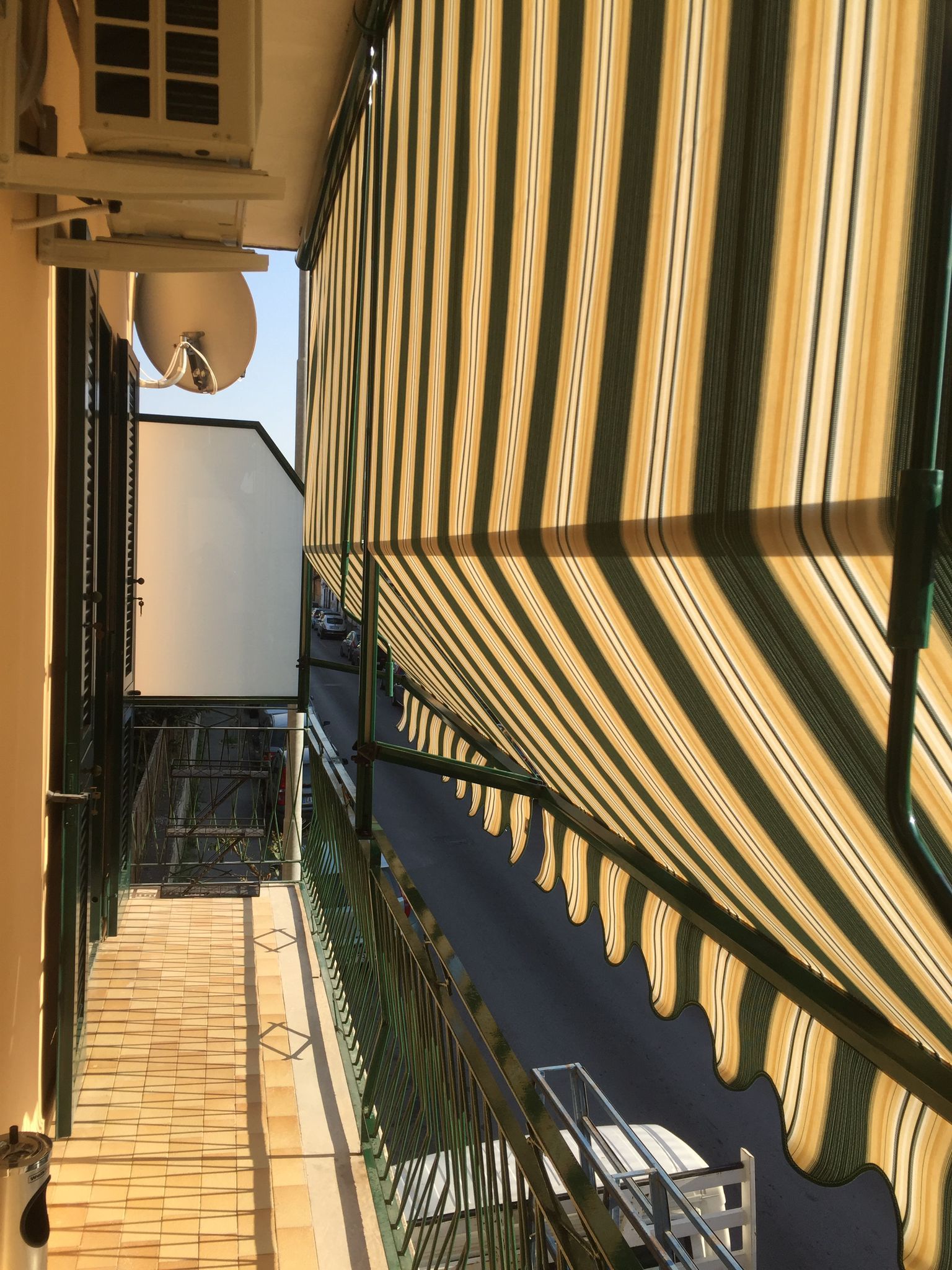 tenda da sole per il balcone