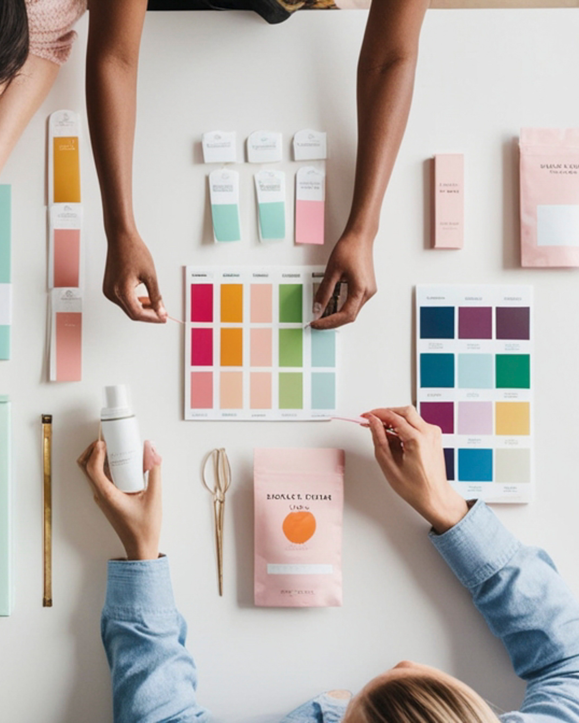 number 3 on a pink blue and purple background