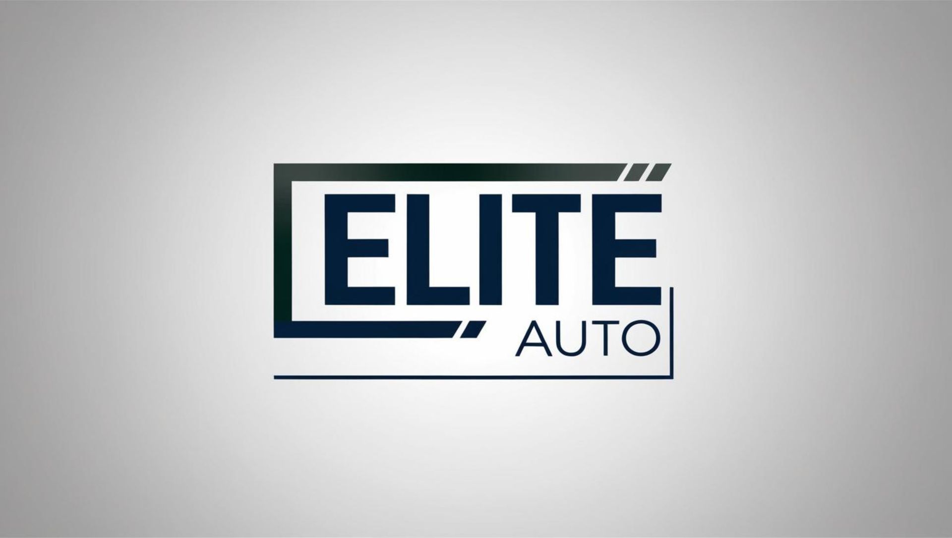 The logo for elite auto is on a white background.