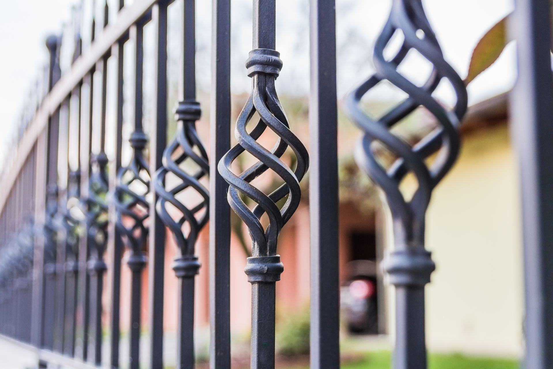 Beautiful metal fences