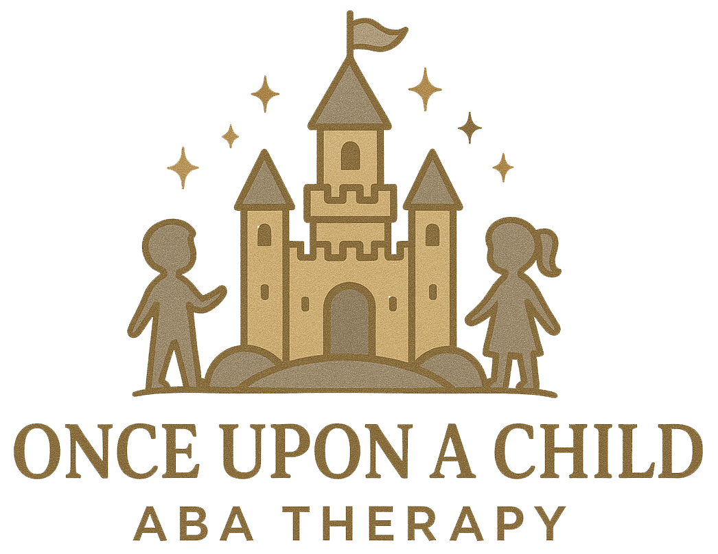 Once upon a child ABA therapy logo