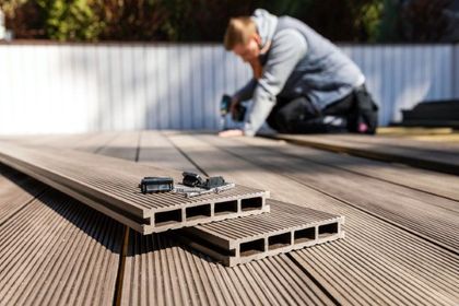 Trex composite decking