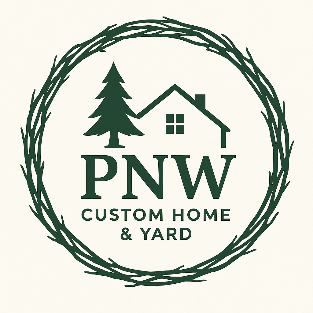 Pacific Northwest Custom Home and Yard is a Veteran Owned Business.