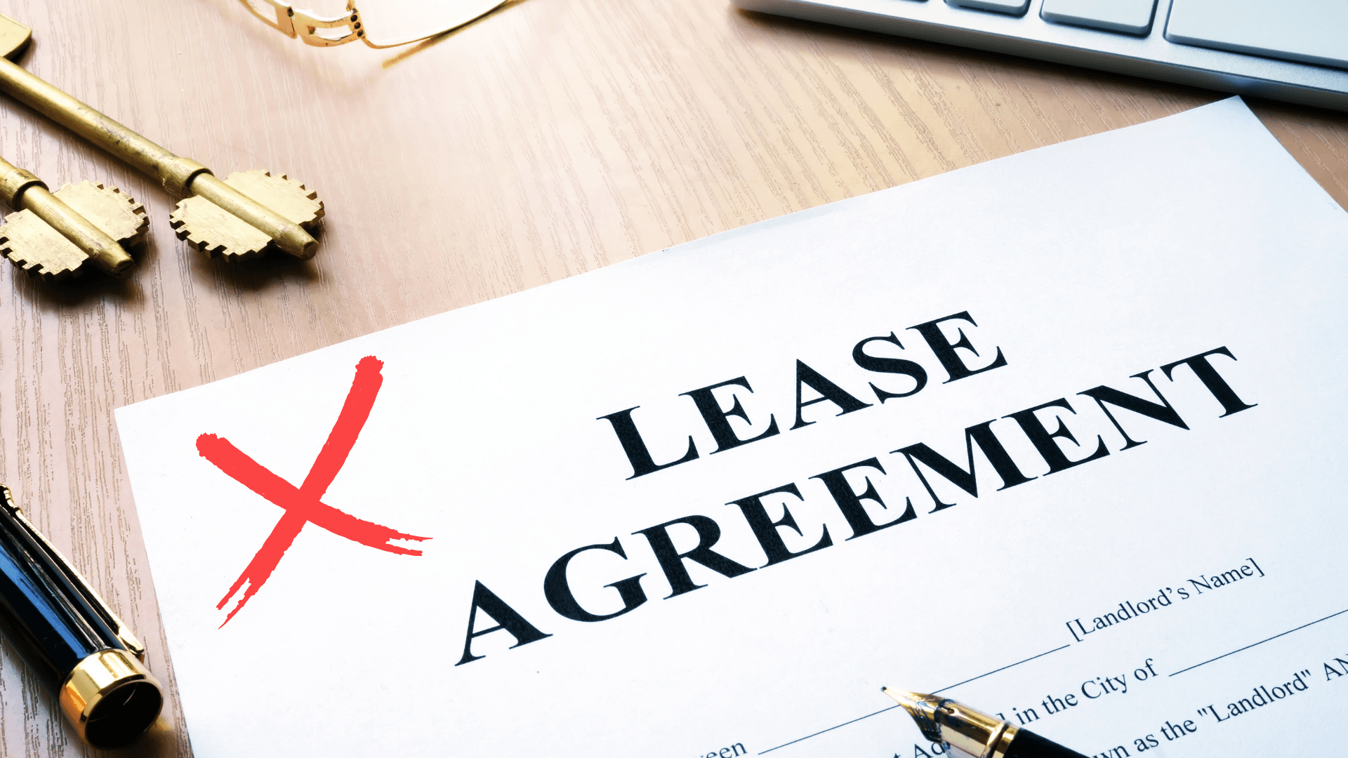 Property management lease agreement