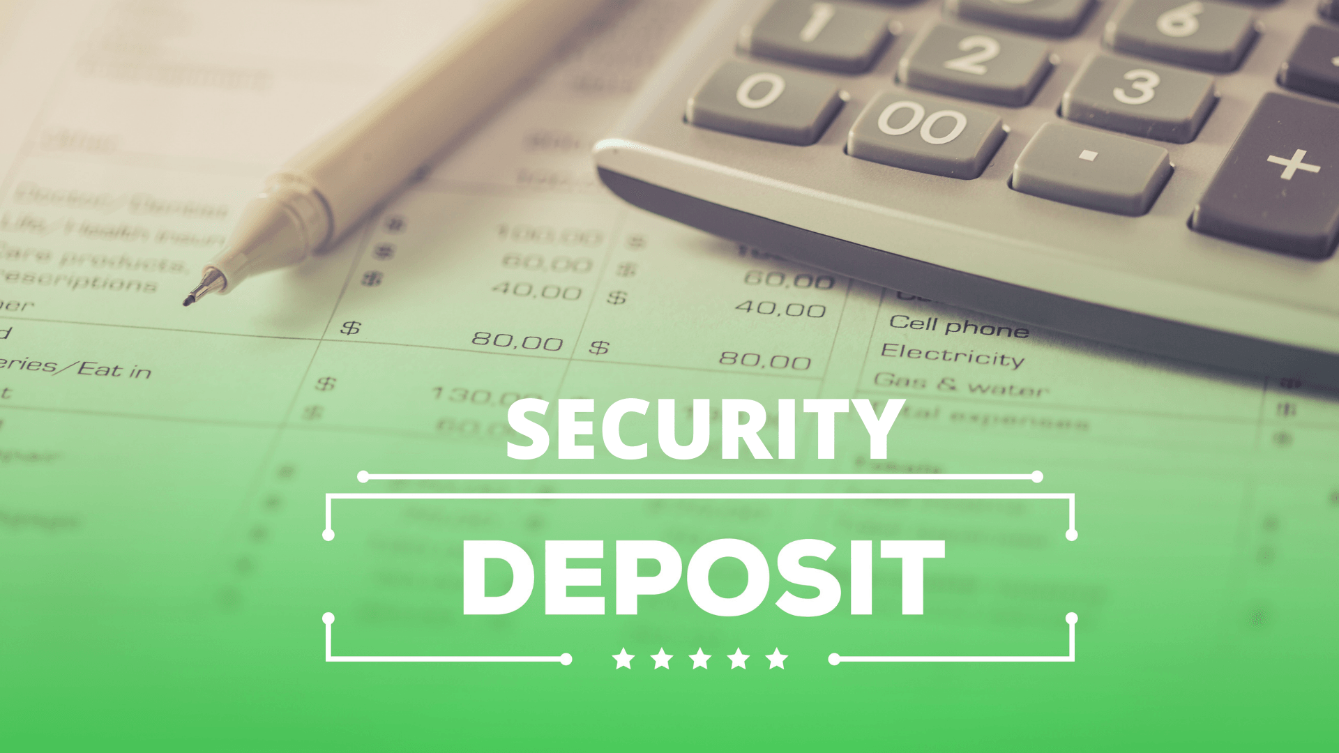 Security Deposit Alternative Fee at Beth Powell blog