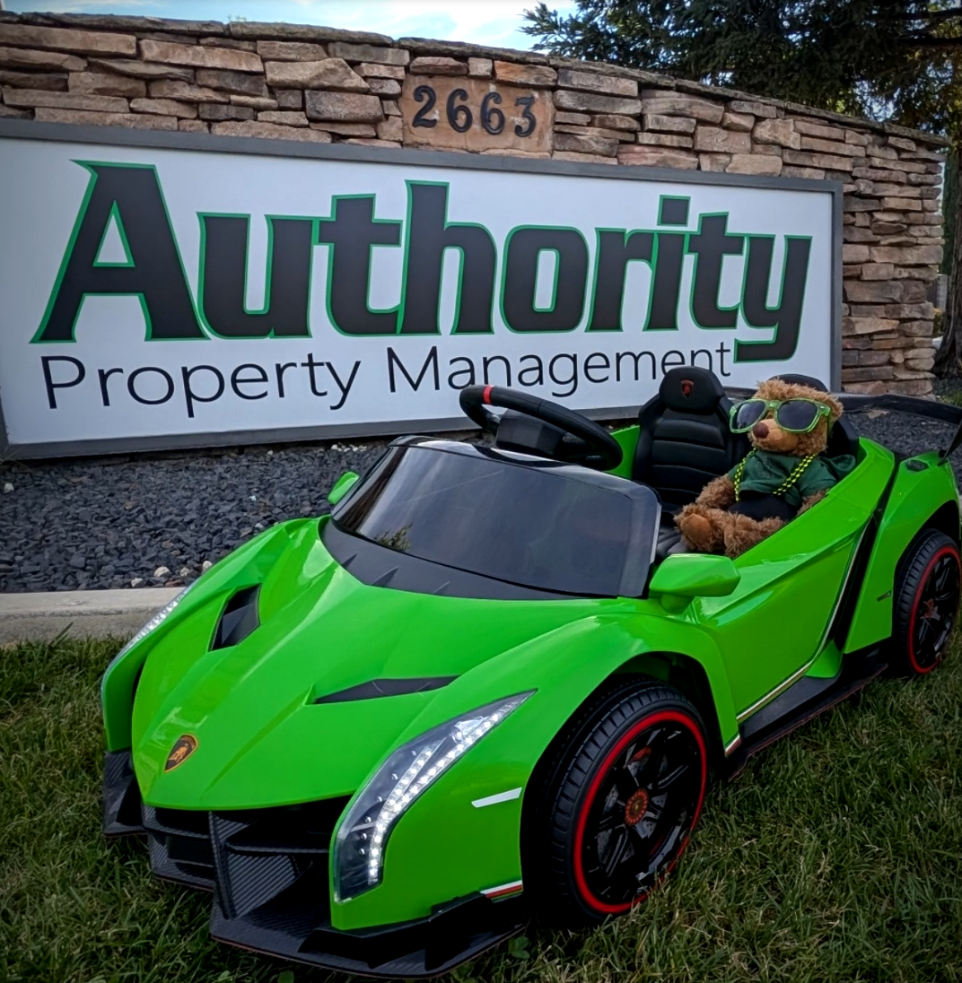 Authority Property Management toy sports car raffle prize at Cool April Nights car show fundraiser in Redding CA
