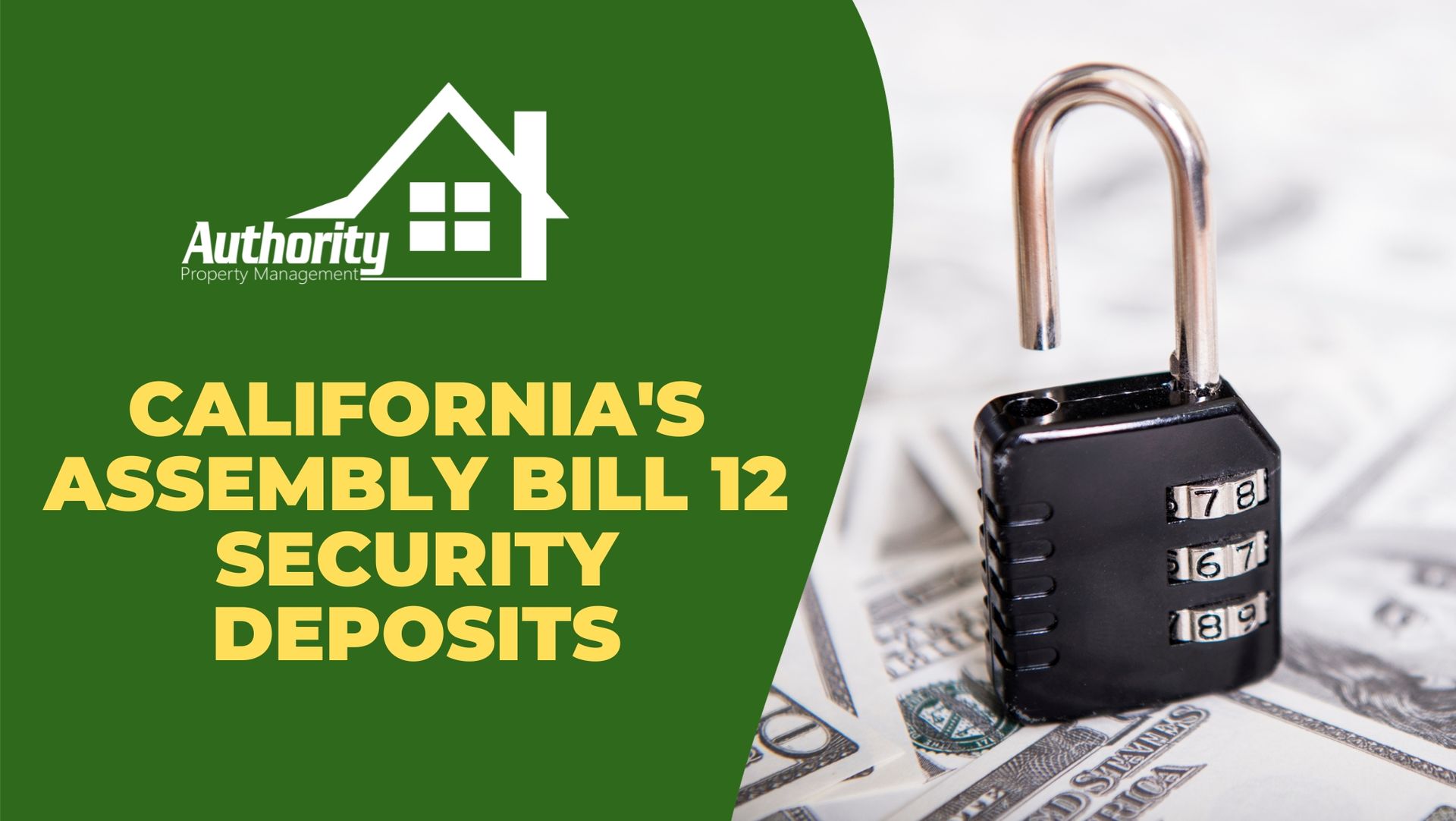 California's Assembly Bill 12 Security Deposits