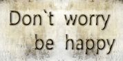 Don't Worry, By Happy