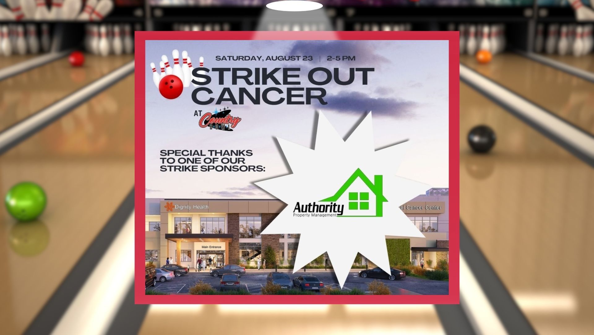 Authority PM sponsors Redding’s Strike Out Cancer event