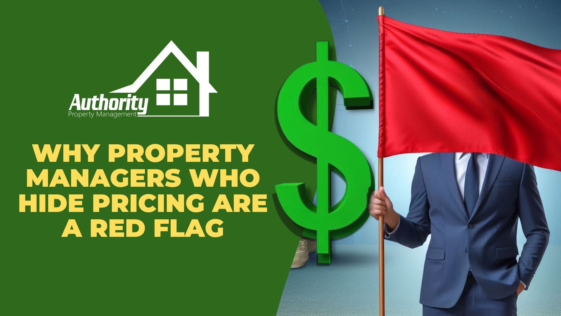 Thumbnail image of a person hiding behind a red flag with a big dollar sign in the background