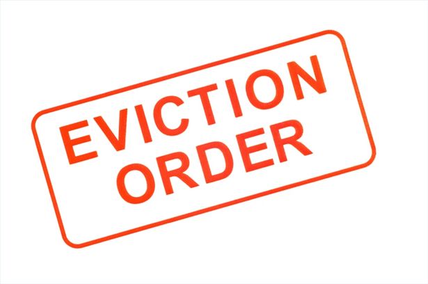 eviction order sign