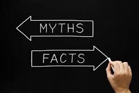 myths vs facts sign