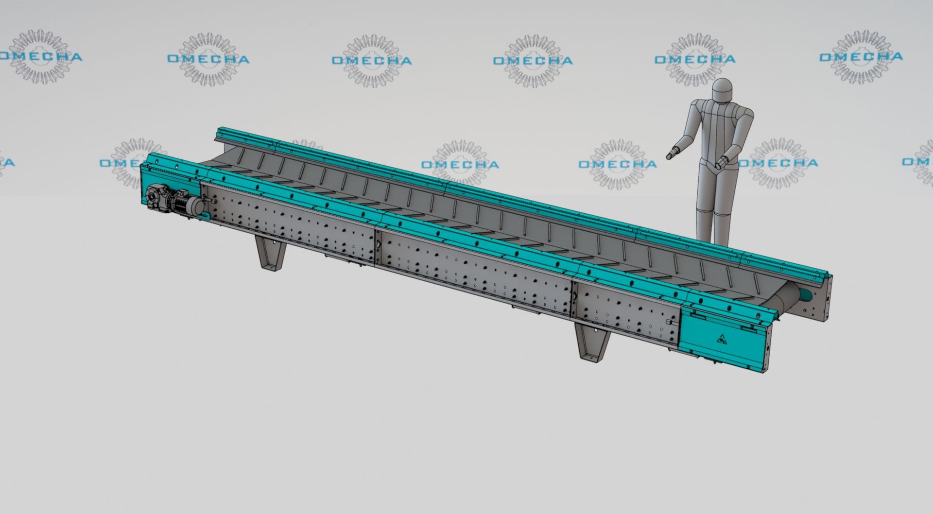 belt conveyor recycling omecha