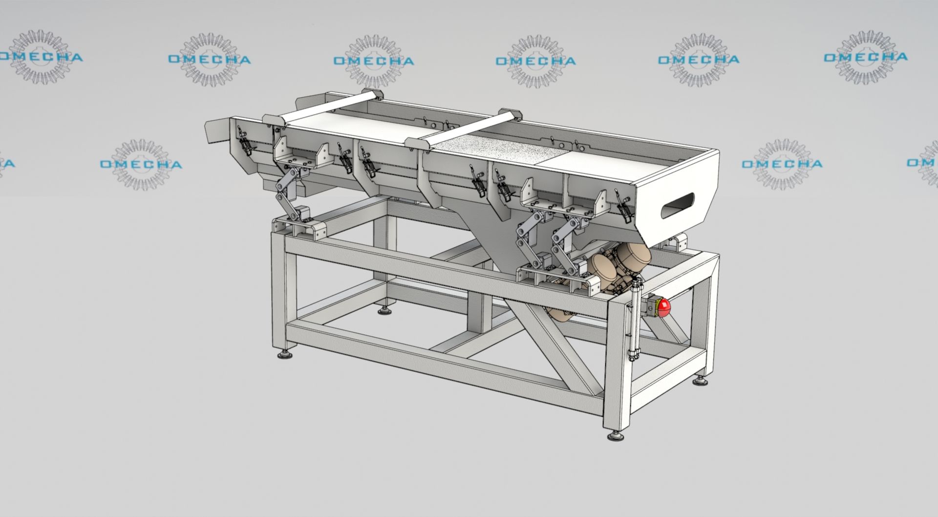 vibrating screen separator sorter omecha