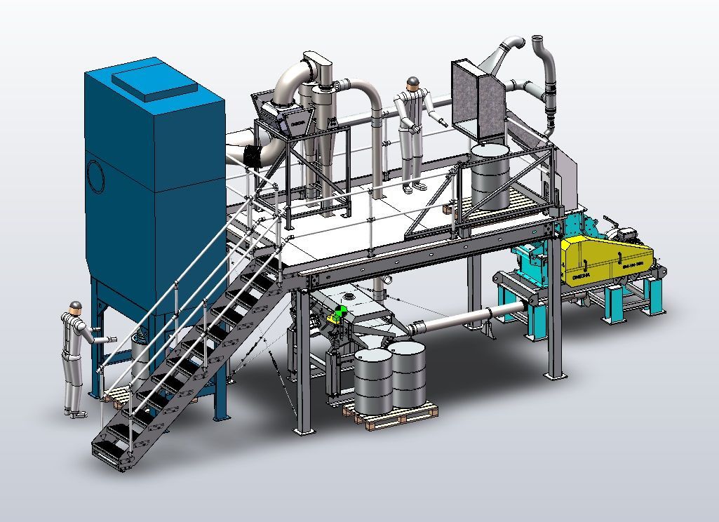 catalytic converters recycling machinery omecha