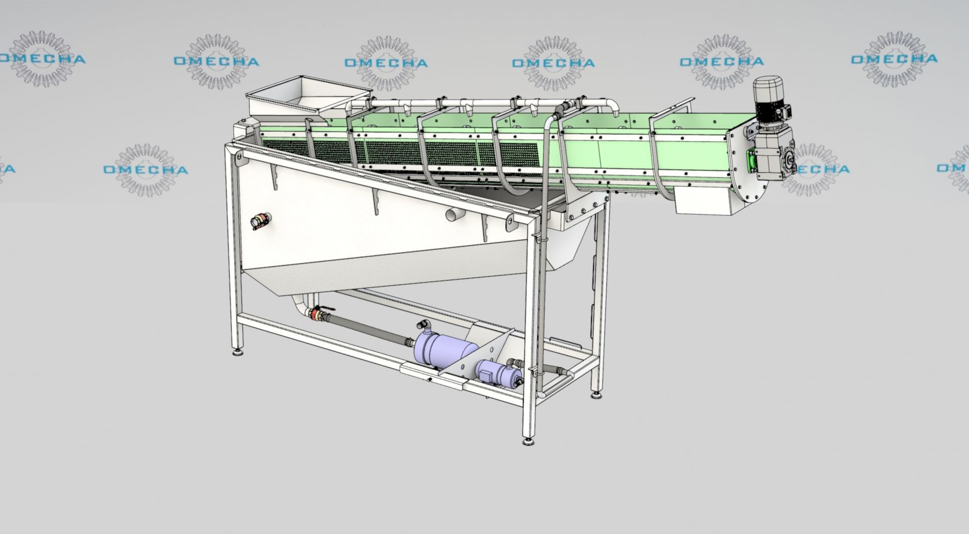Flow separation omecha