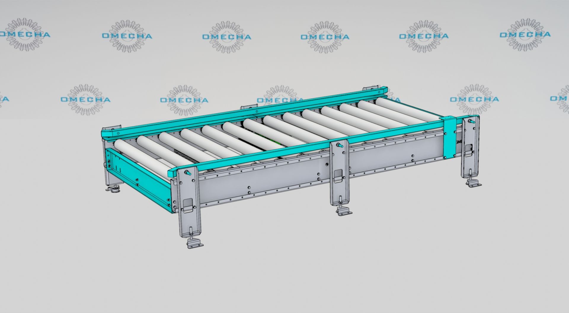 roller conveyor palette omecha