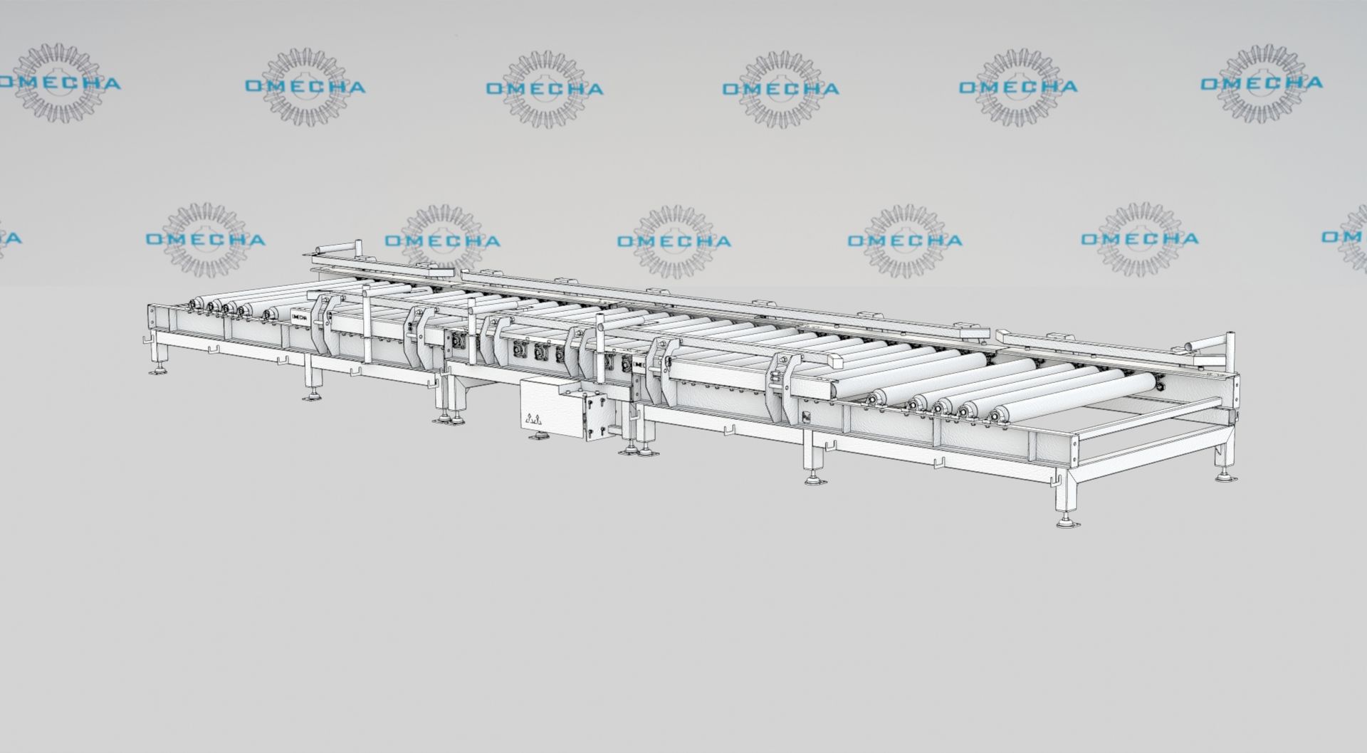 stainless steel roller conveyors omecha