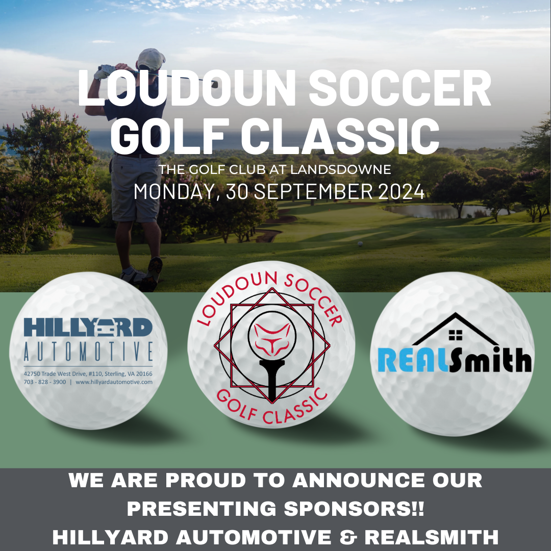 Loudoun Soccer golf tournament graphic