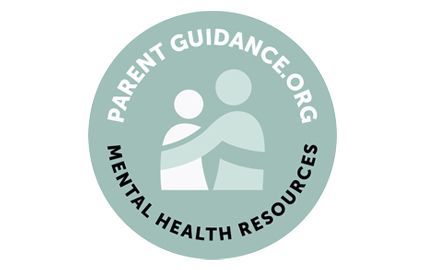 A logo for parent guidance mental health resources