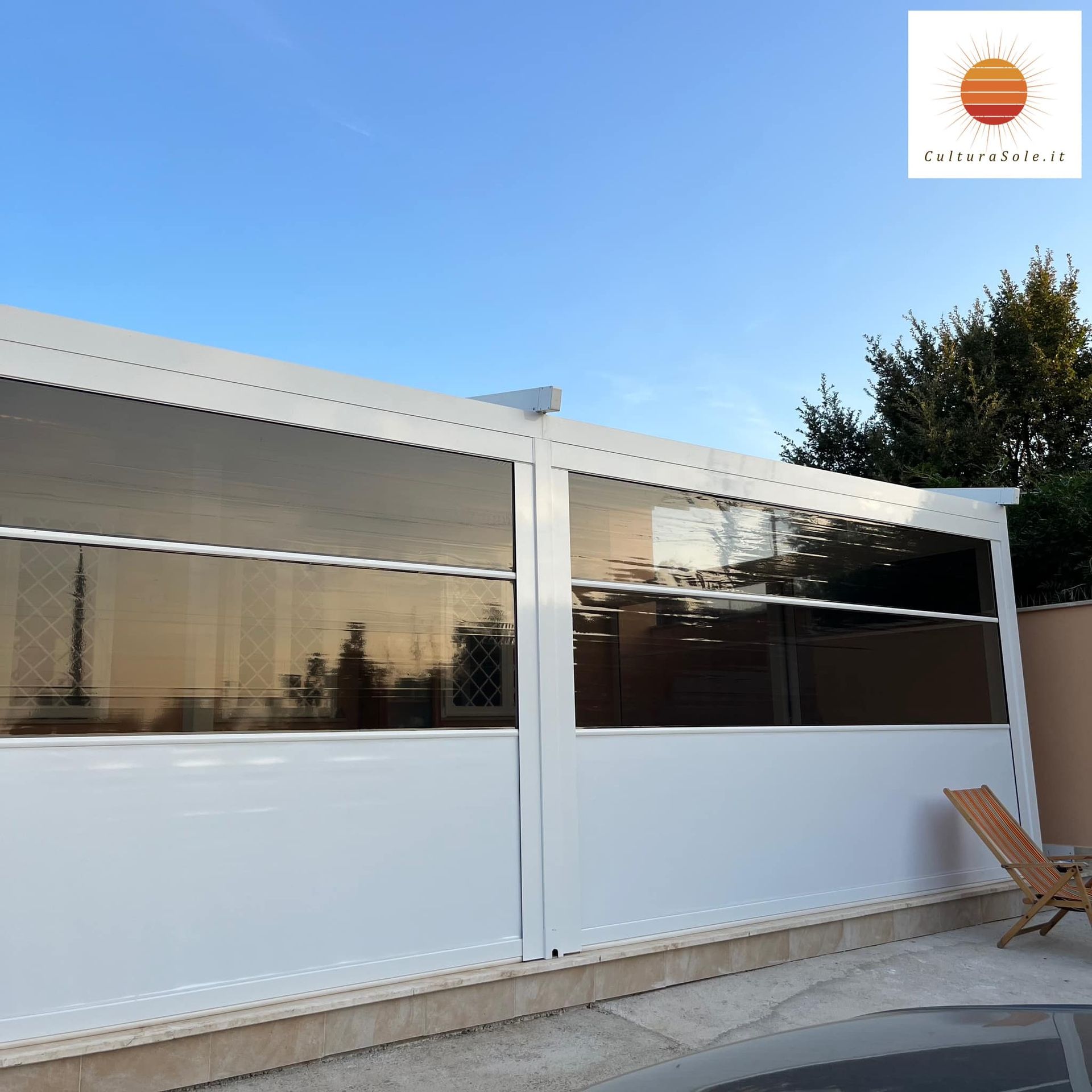 Tende da sole ermetiche a Monte Compatri, Roma