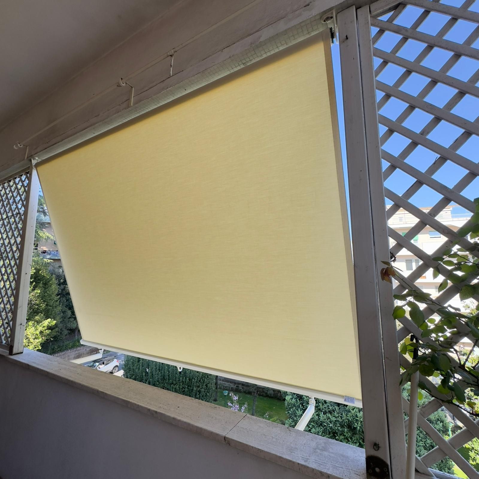 tenda A caduta verticale