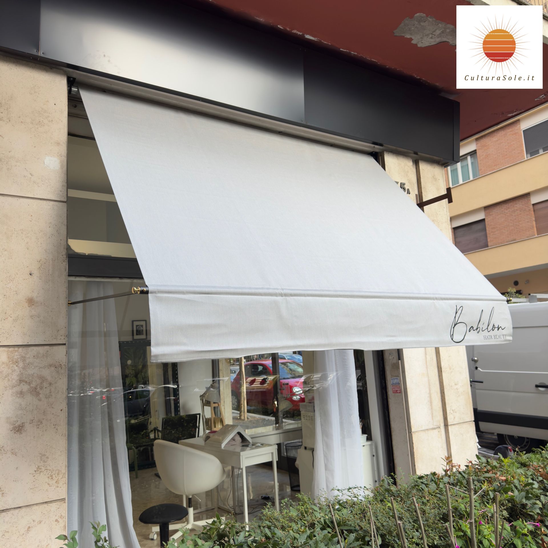 Tende da sole a caduta a Monte Compatri, Roma